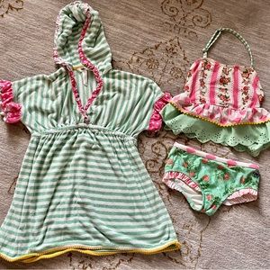 Size 6 Matilda Jane swim set